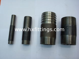 China Welding black steel pipe nipples manufacturer supplier