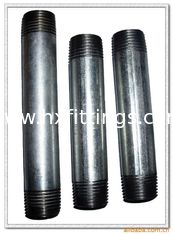 China Hot dip galvanized carbon steel pipe nipples supplier