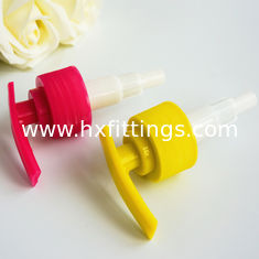China Ribbed closure output 1.4ml lotion pump for body lotion supplier