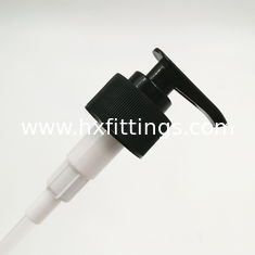 China 24/410 Hand Sanitizer Pump Dispenser Pump, NO leaking PP white Lotion Pump with Clip supplier