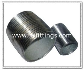 China 1/2-8 galvanized seamless steel close nipples, supplier