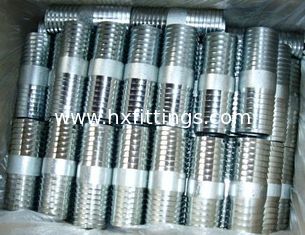 China 1/2-8 galvanized hose nipples supplier