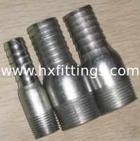 China Plumbing Galvanized king nipples with DIN 2986 thread supplier