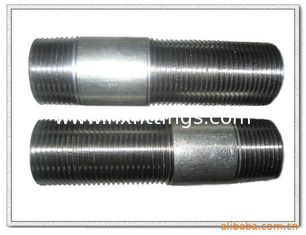 China 1/2-4 Galvanized long screw thread steel pipe nipples supplier