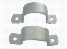 China Galvanized steel pipe clamp.U type pipe clamp supplier