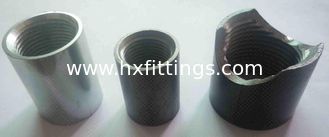 China 1/2-8,black  steel pipe sockets supplier