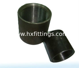 China Black full thread steel pipe sockets. supplier