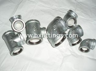 China NPT Galvanized Malleable iron pipe fittings supplier