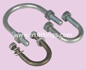 China carbon steel U type pipe clamp supplier