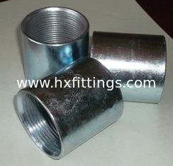 China Thread sockets Seamless and seam black steel pipe sockets,couplings supplier