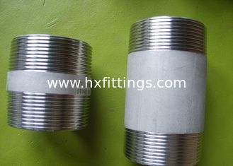 China AISI 206/304/316 stainless steel pipe nipples supplier