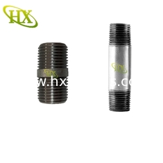 China ASTM A733 Galvanized Steel Pipe Nipples with NPT Thread for Agricultural Applications supplier