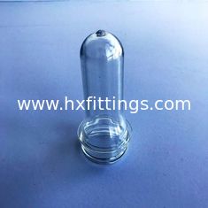 China PET plastic material transparent beverage bottle  tube embryo supplier