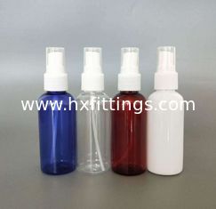 China 50ml plastic clear PET bottle with mist sprayer cap supplier