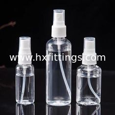 China 30ml 50ml 60ml 100ml Empty PET Pabrik Plastic Alcohol Spray Botol Plastik Pet Bottles supplier