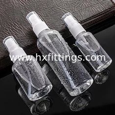 China Manufacturer Fine Clear Empty 30ml 50ml 60ml 100ml PET Mist Spray Bottle For Alcohol Gel Hand Sanitizer supplier