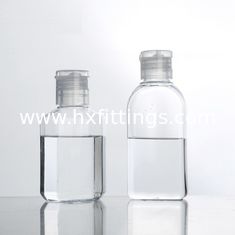 China Plastic Material and PET Plastic Type Transparent Plastic Bottle With Flip Top Cap supplier