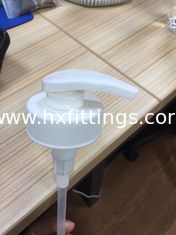 China Custom PP Polypropylene Material Ribbed Closure Lotion Pump Dispenser supplier