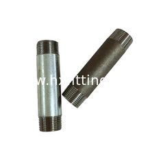 China 1/2-8 Black and galvanized carbon steel pipe nipple for pipe furniture supplier