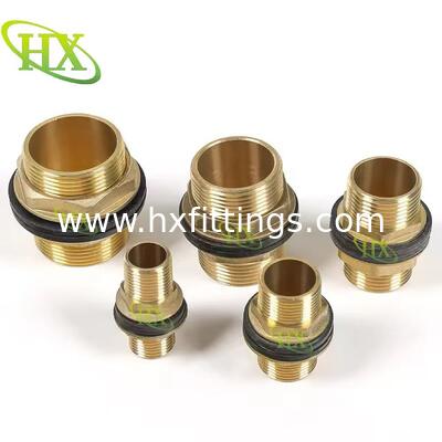 Brass pipe fittings brass plumbing fitting female thread tee 3/8-2" copper pipe tee factory price-Hongxin.