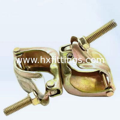 EN74 BS1139 Steel galvanized forged pressed cast iron type swivel coupler clamp 