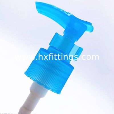 Custom PP Polypropylene Material Ribbed Closure Lotion Pump Dispenser