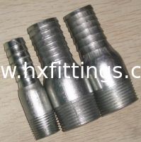 Plumbing Galvanized king nipples with DIN 2986 thread | Cangzhou Hongxin supplier