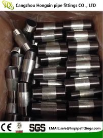 carbon steel pipe fittings, NPT thread seamless steel pipe nipples supplier