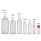 250ml plastic PET shampoo empty bottle with pump with pump dispenser supplier