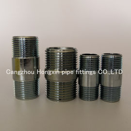 ANSI B 16.9 Galvanized carbon steel pipe fittings BSP  NPT Thread pipe nipple supplier