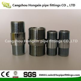 NPT Thread steel pipe fittings full male connection pipe nipple carbon steel supplier