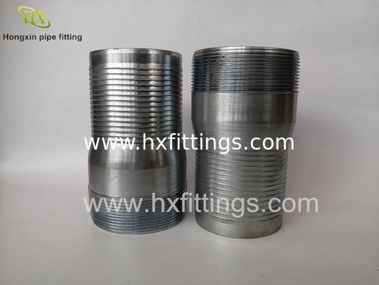 Carbon steel king combination nipple fittings | hex body hexagonal KC nipple-Cangzhou Hongxin supplier
