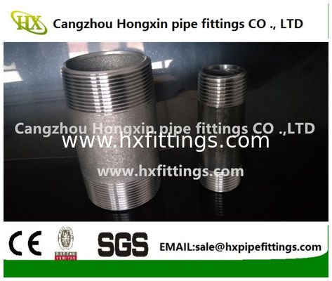 1/4-8  ASTM A106 Gr.B Steel pipe nipple, ASME B36.10, NPT Thread End