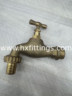  Wholesale OEM Modern Nickel Plated 1/2 BSP/NPT Thread Wall Mounted Washing Machine Brass Bibcock | Durable & Leak-Proof
