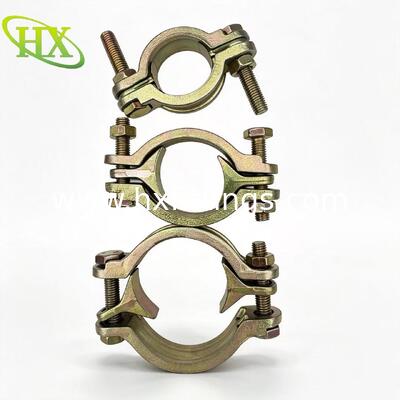 Durble carbon steel heavy duty clamps double bolt clamps