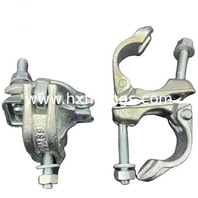 EN74 BS1139 Steel galvanized forged pressed cast iron type swivel coupler clamp 